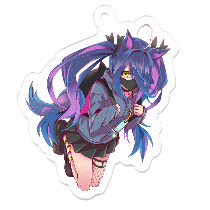 地雷系カフェ - 50 x 50 (mm)