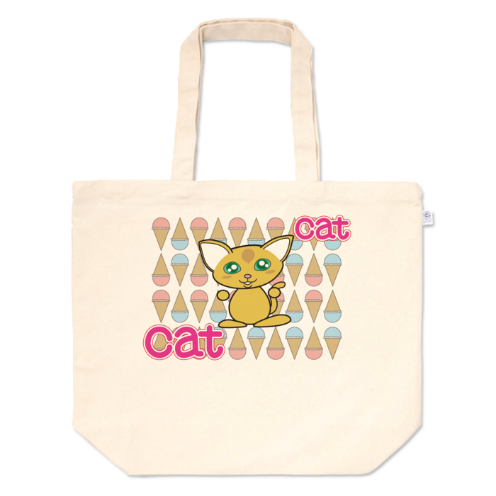 トートバッグ - L - プリント面積中