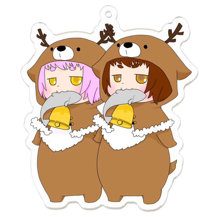 アクリルキーホルダー - 70 x 70 (mm)
