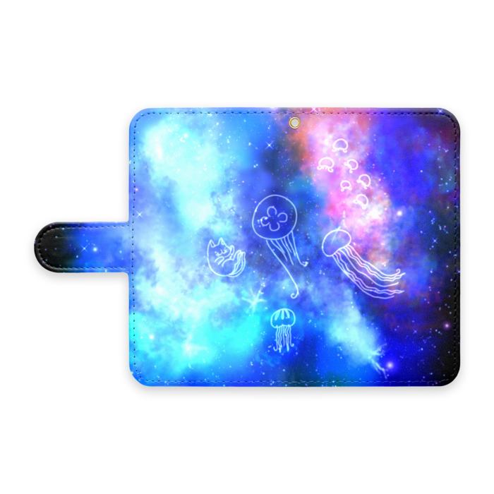 手帳型Androidケース - S - ストラップ穴 あり