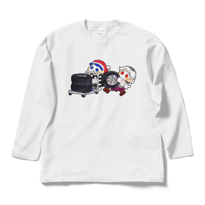 ロングスリーブTシャツ - L - ホワイト