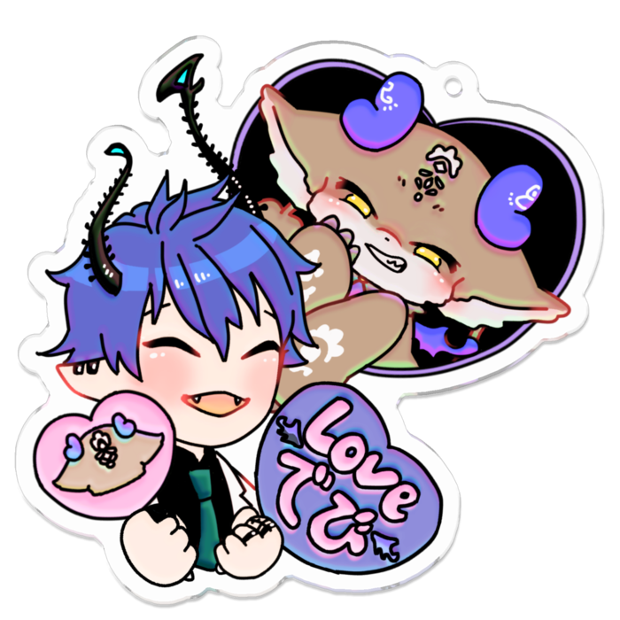 アクリルキーホルダー - 70 x 70 (mm)