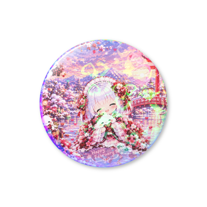 ホログラム缶バッジ - 25mm