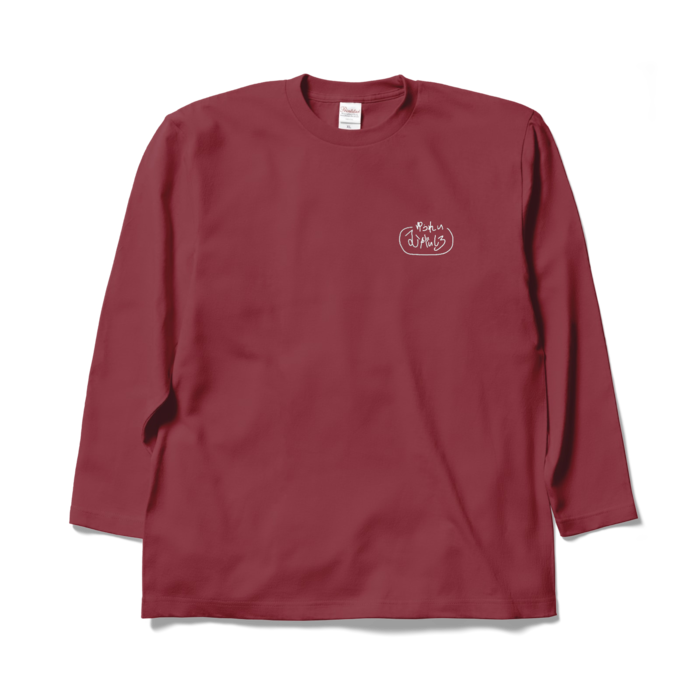 ロングスリーブTシャツ - XL - バーガンディ