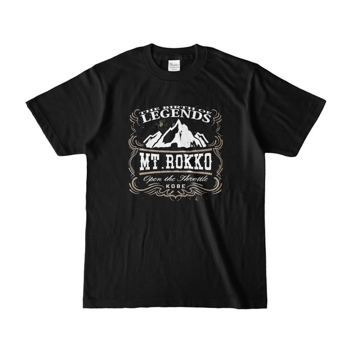 カラーTシャツ(濃色) - S - ブラック