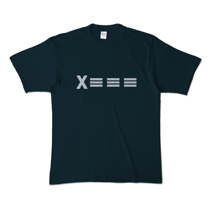 カラーTシャツ - XL - ネイビー (濃色)