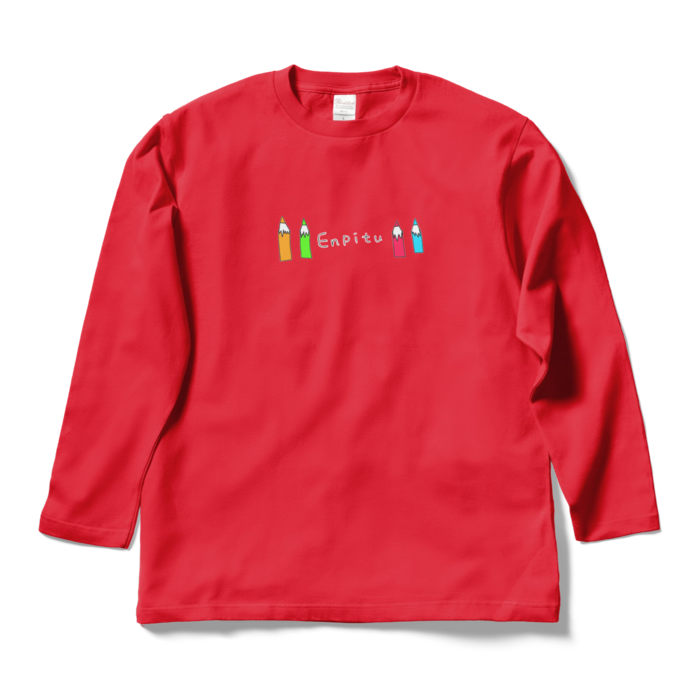 ロングスリーブTシャツ - L - レッド