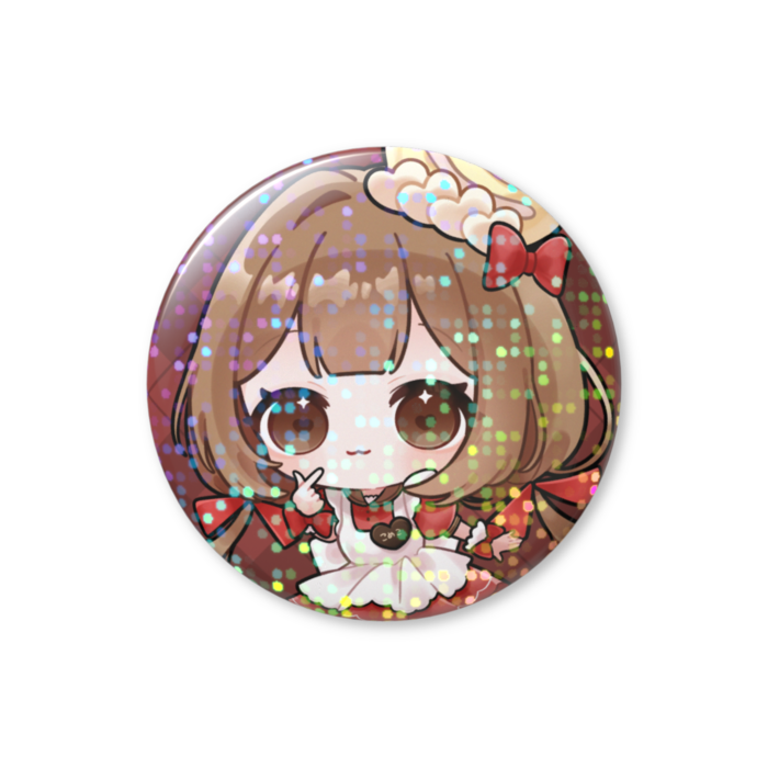 ホログラム缶バッジ - 25mm