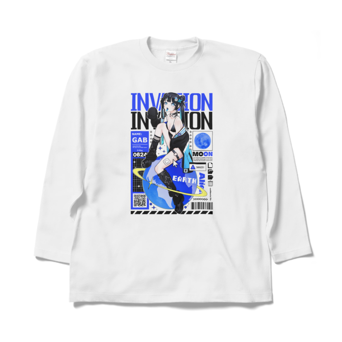 ロングスリーブTシャツ - XL - ホワイト