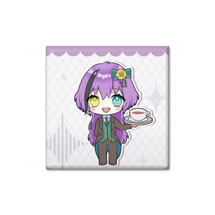 缶バッジ - 四角形40mm