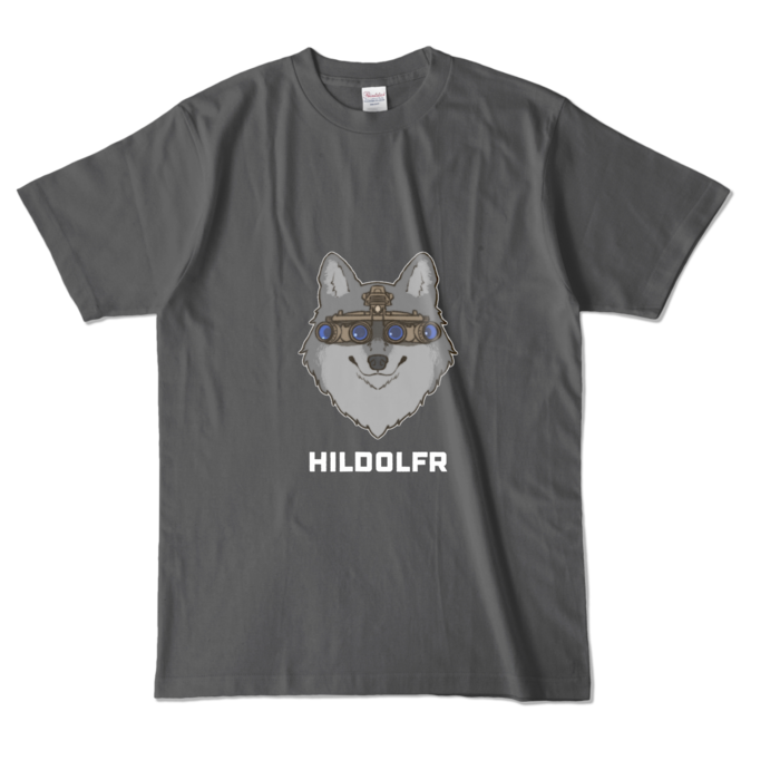 カラーTシャツ - L - チャコール (濃色)