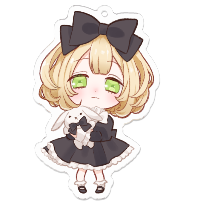 アクリルキーホルダー（コーティング） - 70 × 70 (mm)