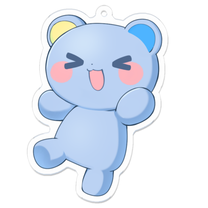 アクリルキーホルダー - 70 x 70 (mm)