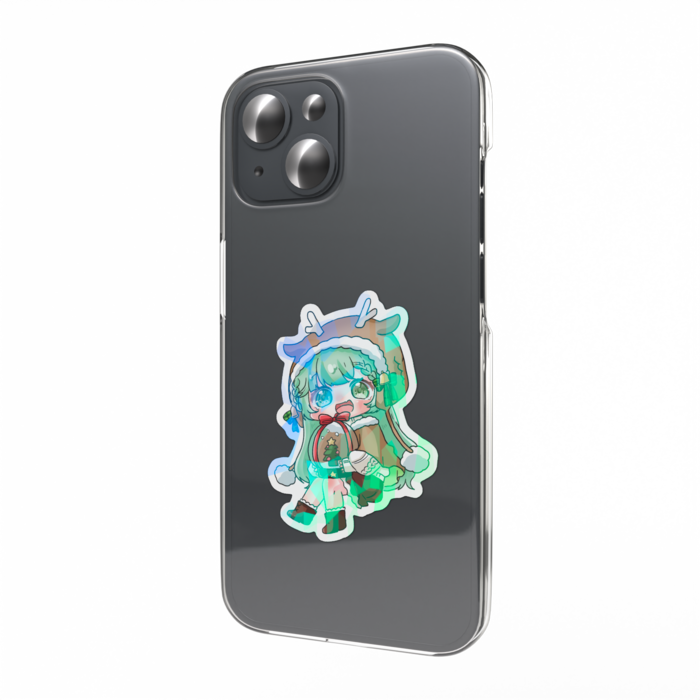 ホログラムスマホステッカー - 縦