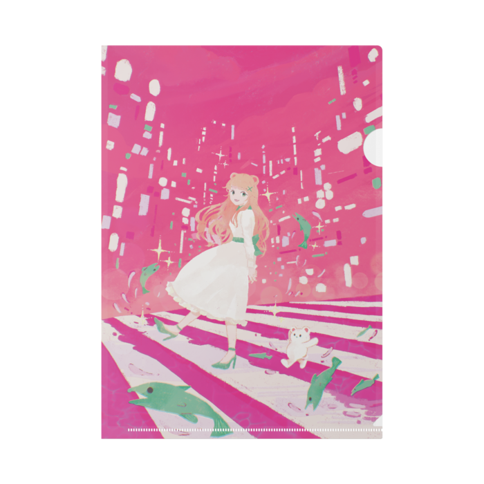 A4クリアファイルA
