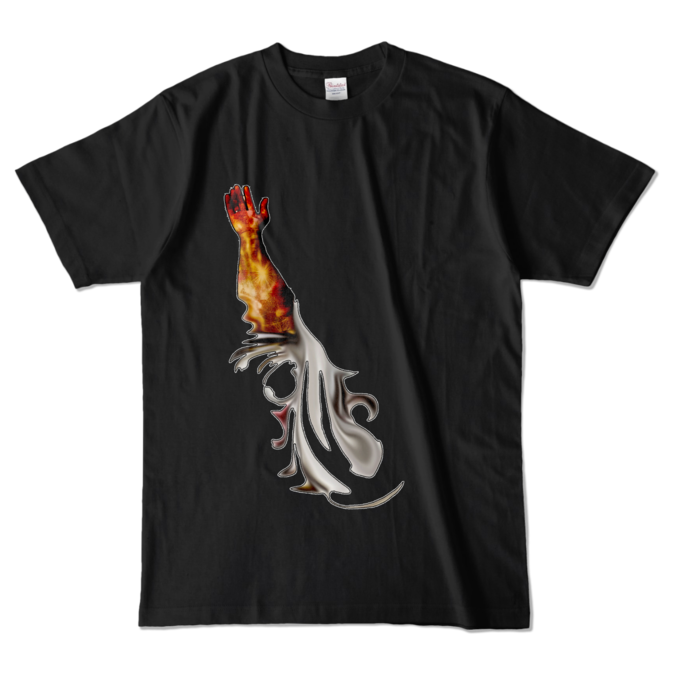 カラーTシャツ - L - ブラック (濃色)