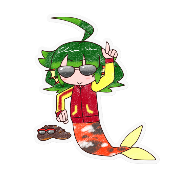 ステッカー - 100 x 100 (mm)