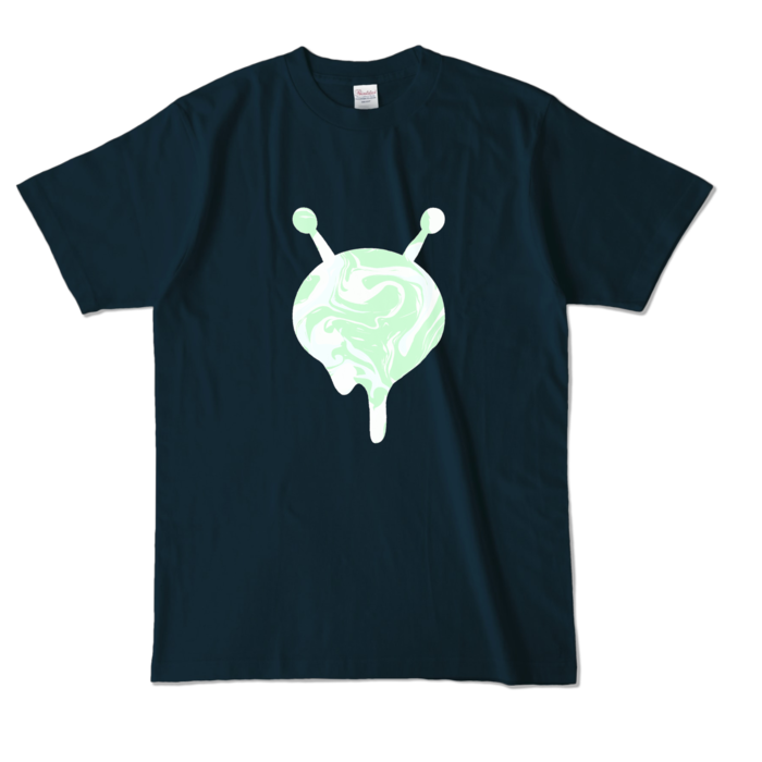 カラーTシャツ - L - ネイビー (濃色)