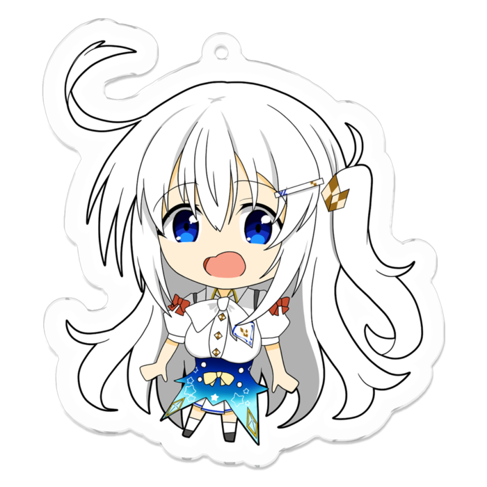 アクリルキーホルダー - 70 x 70 (mm)