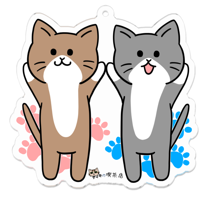 アクリルキーホルダー - 70 x 70 (mm)