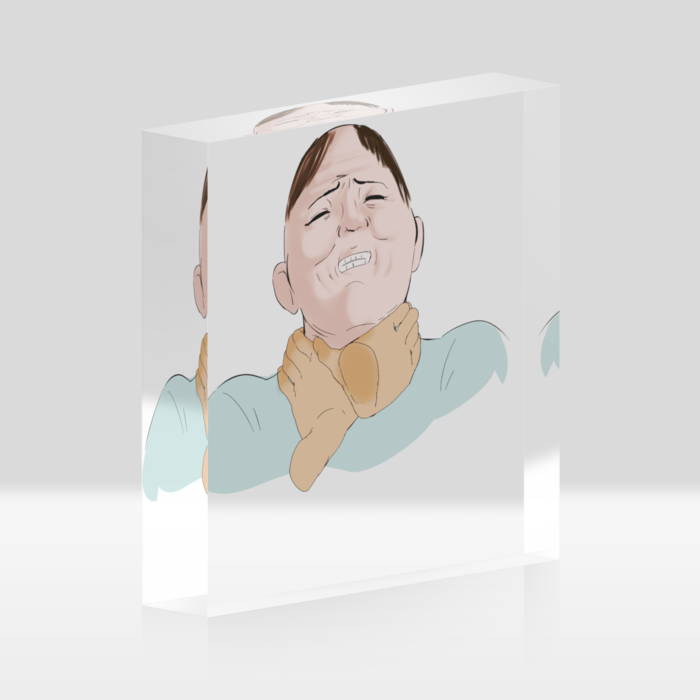 アクリルブロック - 100x100mm