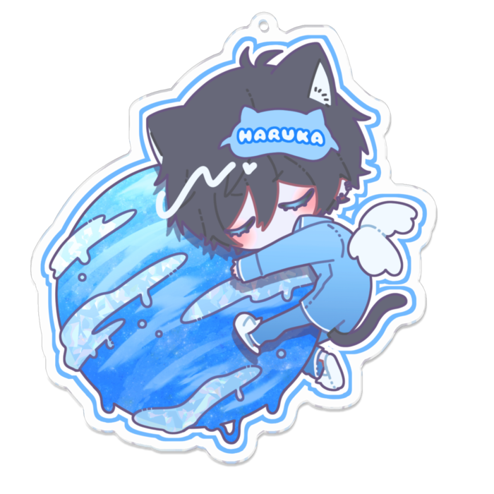 アクリルキーホルダー - 100 x 100 (mm)