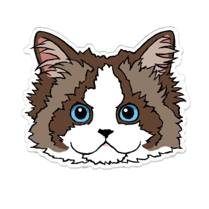 アクリルバッジ - 100 x 100 (mm)