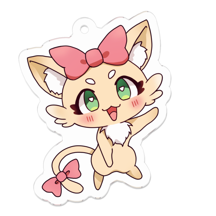 アクリルキーホルダー - 50 x 50 (mm)