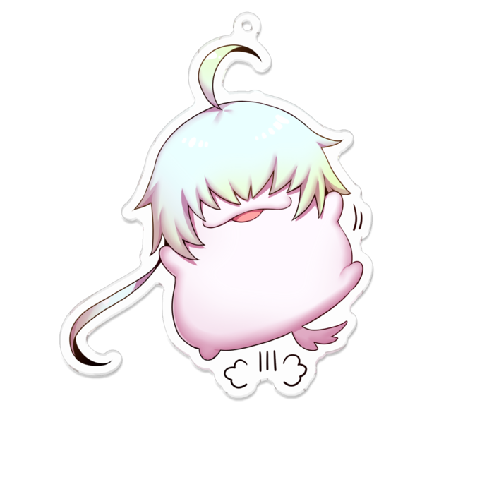 アクリルキーホルダー - 100 x 100 (mm)