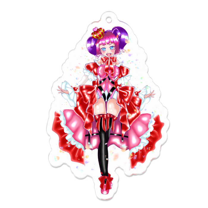 アクリルキーホルダー - 70 x 70 (mm)