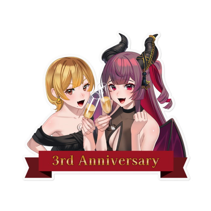 3rd Anniversary リボン付き(160 x 160 mm)