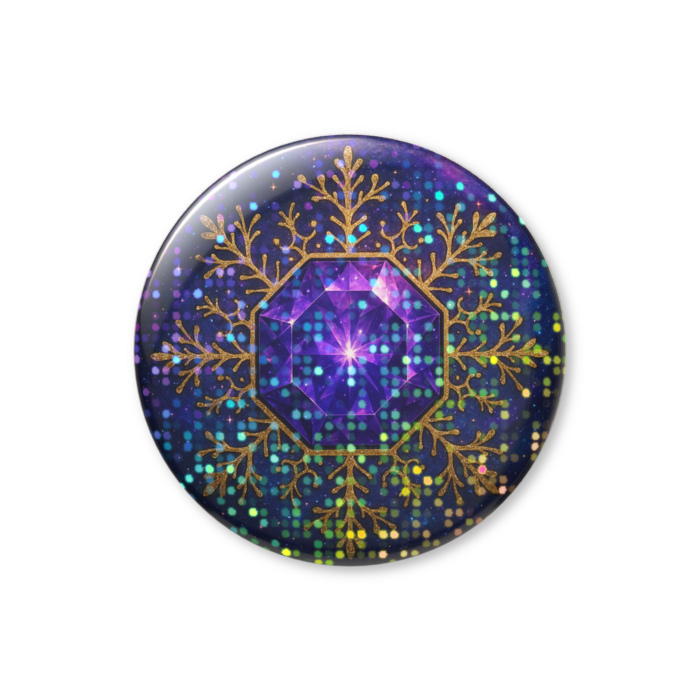 ホログラム缶バッジ - 32mm