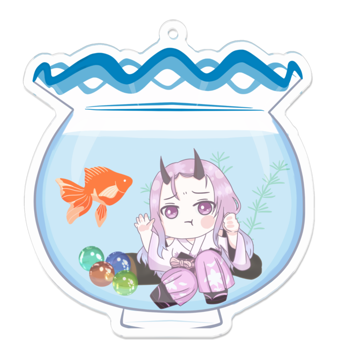 アクリルキーホルダー - 70 x 70 (mm)