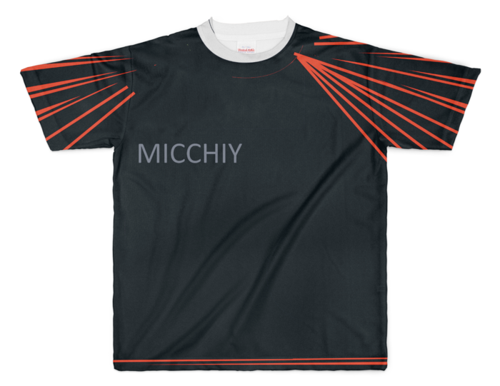 フルグラフィックTシャツ - XL - 両面印刷