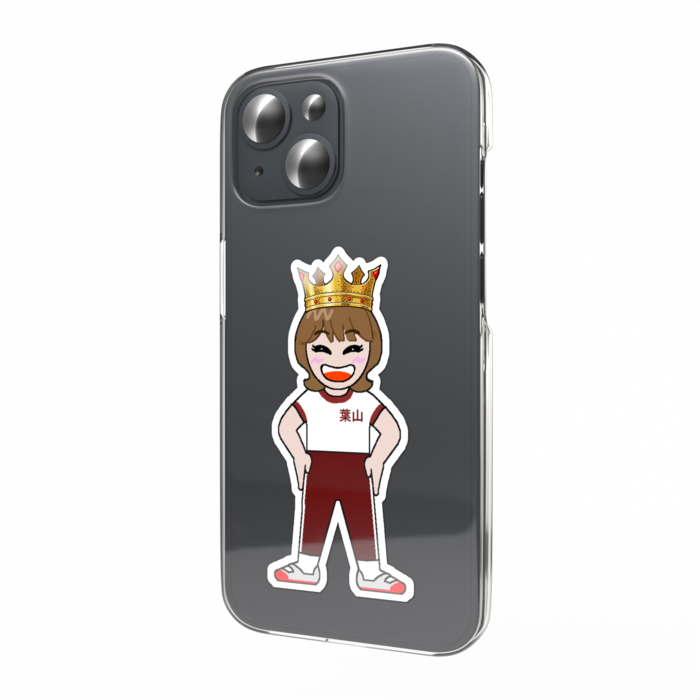 スマホステッカー 笑顔