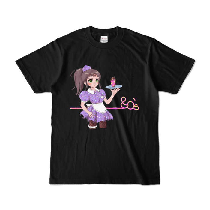 カラーTシャツ - S - ブラック (濃色)