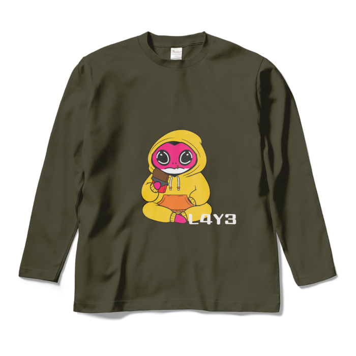 ロングスリーブTシャツ - M - アーミーグリーン