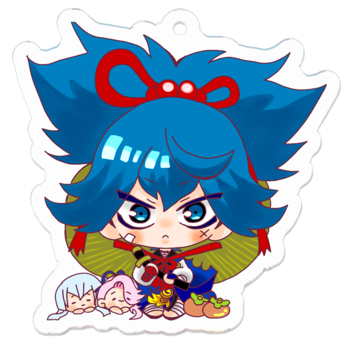 アクリルキーホルダー - 50 x 50 (mm)