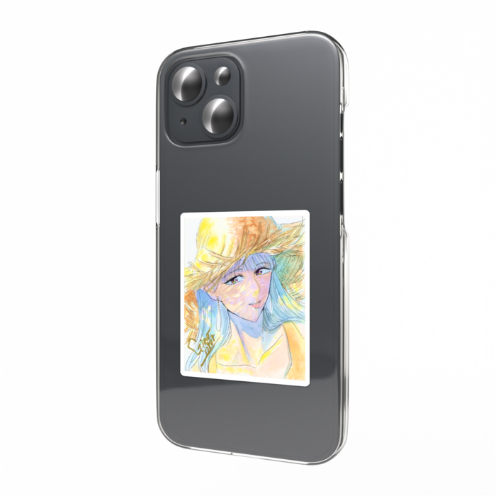 スマホステッカー 麦わら帽子01