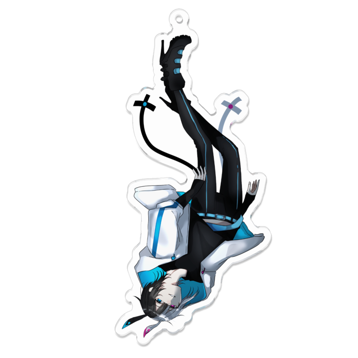 アクリルキーホルダー - 100 x 100 (mm)