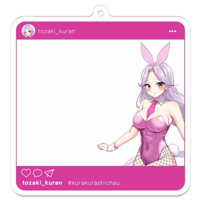 アクリルキーホルダー - 70 x 70 (mm)