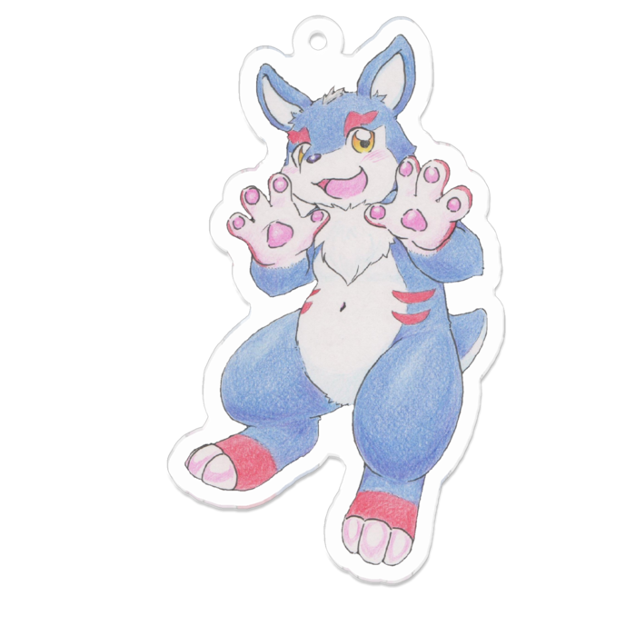 アクリルキーホルダー - 70 x 70 (mm)