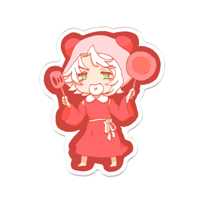 アクリルバッジ - 70 x 70 (mm)