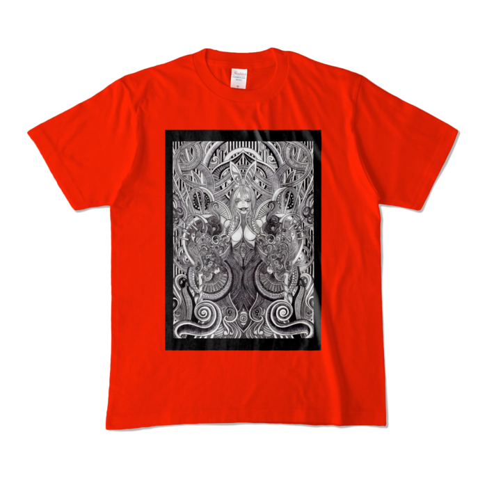 カラーTシャツ - M - レッド (濃色)