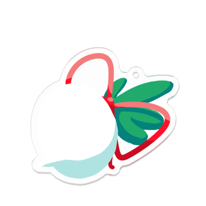 アクリルキーホルダー - 70 x 70 (mm)