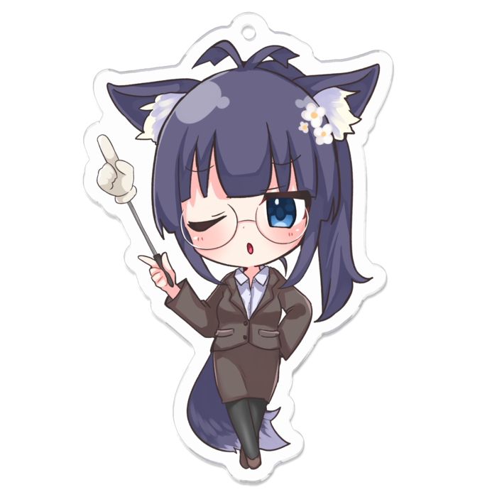 アクリルキーホルダー - 70 x 70 (mm)