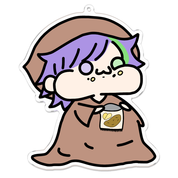 アクリルキーホルダー - 100 x 100 (mm)