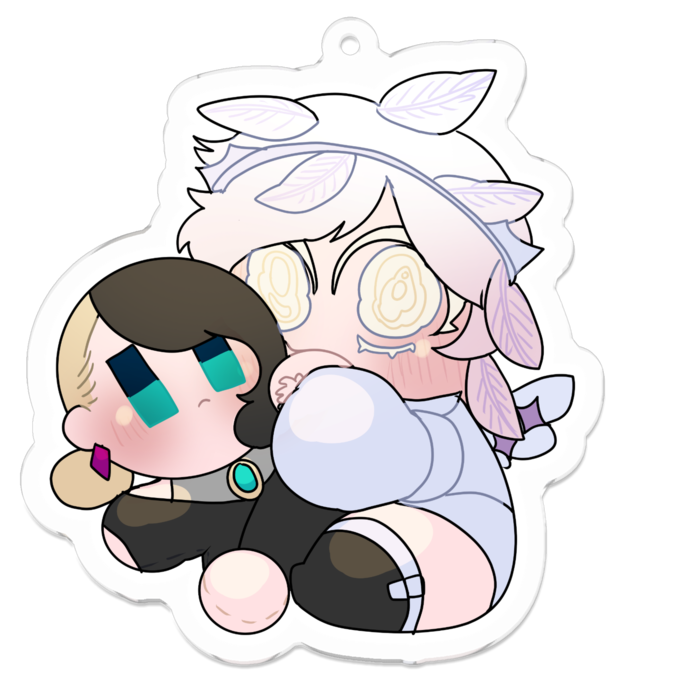 アクリルキーホルダー - 70 x 70 (mm)