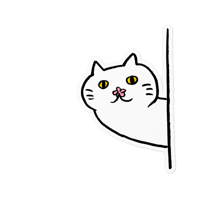 ステッカー - 100 x 100 (mm)