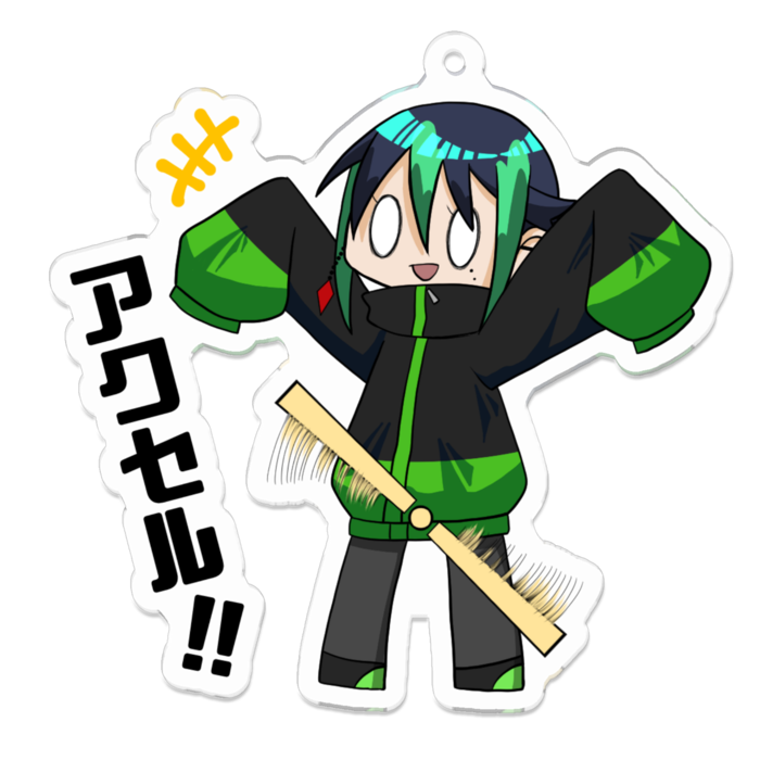 アクリルキーホルダー - 70 x 70 (mm)